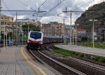 ICN (Intercity Notte) #795 rounds the bend into Sestri Levante